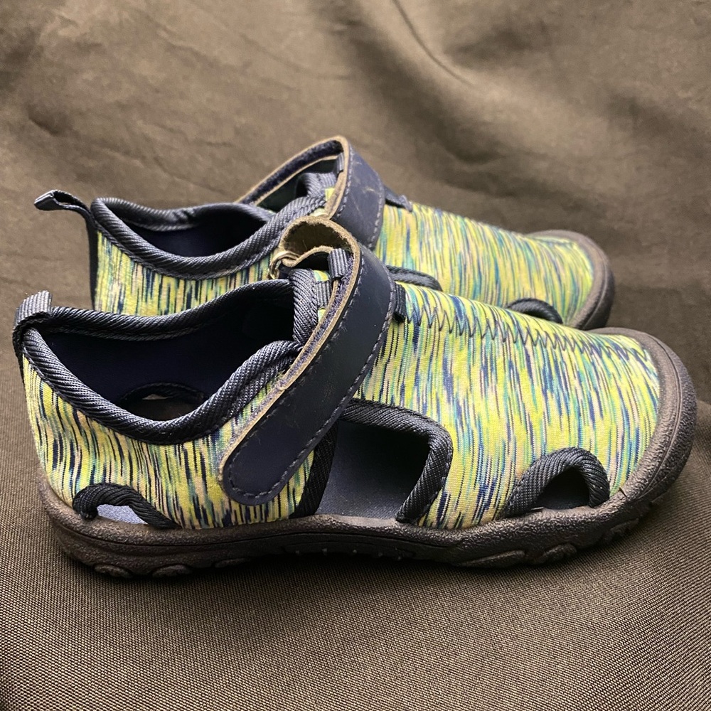 Kidgets-Blue/Green‎ Water Shoes-Size:10